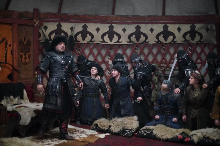 بعض مشاهد المسلسل