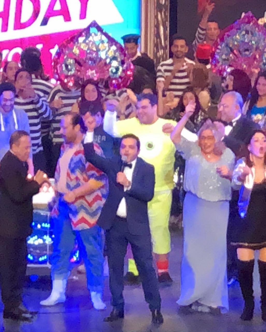 جانب-من-الاحتفال-بعيد-ميلاد-محمد-هنيدي