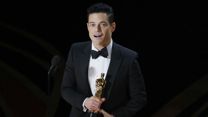 الممثل الأميركي المصري الأصل رامي مالك يفوز بجائزة أوسكار أفضل ممثل عن فيلم Bohemian Rhapsody