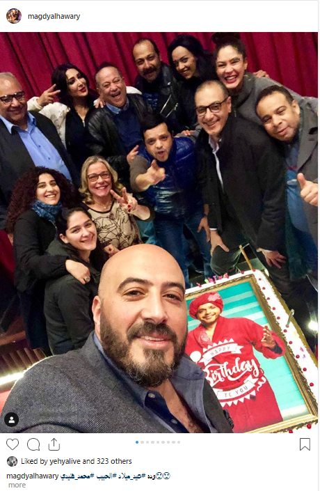 صور-عيد-ميلاد-محمد-هنيدي
