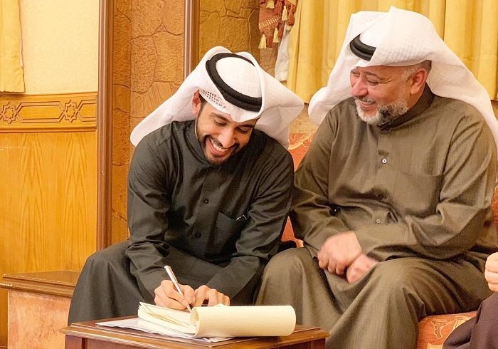 صور عقد قران الفنان حسن البلام