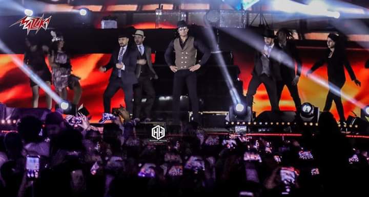 صور حفل محمد رمضان