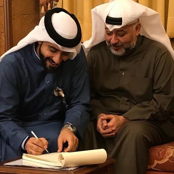صور عقد قران الفنان حسن البلام