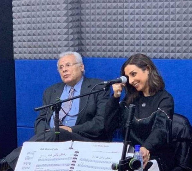 صور أنغام ووالدها