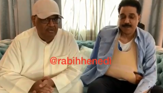 عبدالله الرويشد مع ربيع هنيدى