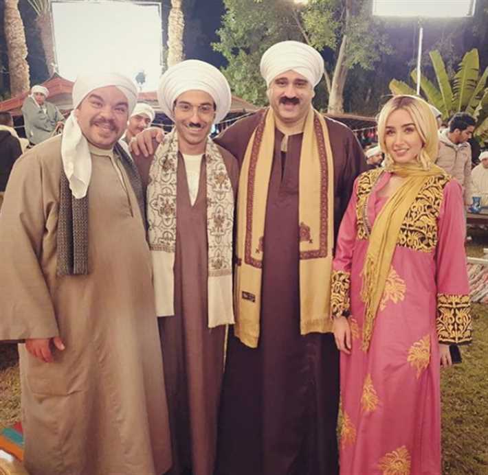 أحمد فهمي وأكرم حسني وهنا الزاهد في كواليس "الواد سيد الشحات"
