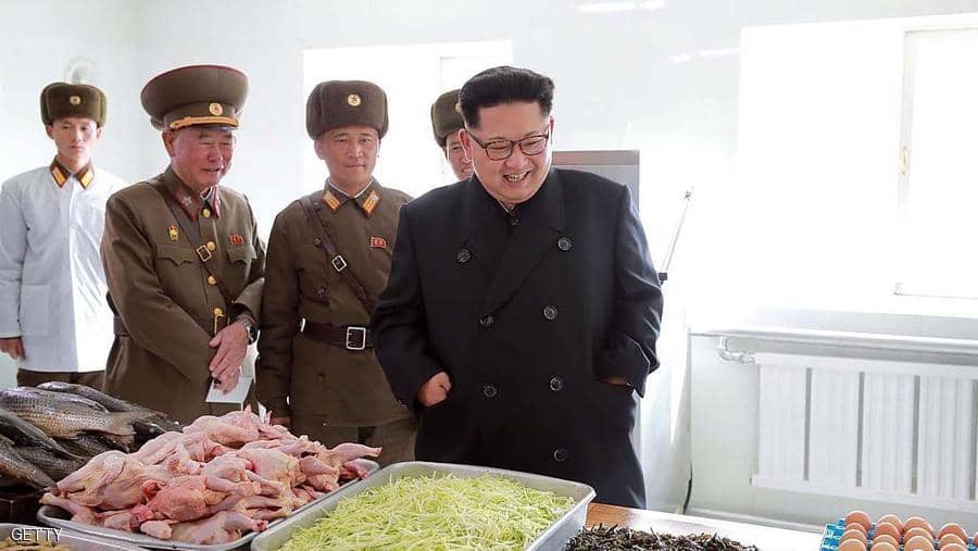 زعيم كوريا الشمالية يخالف طعام شعبه المعتاد ويأكل هذه الأطعمة ؟!