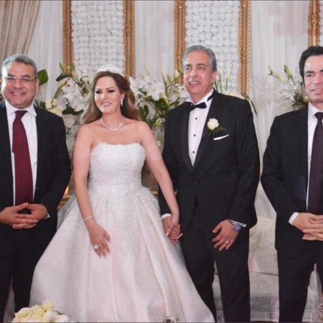 مجدي جميل وزوجته