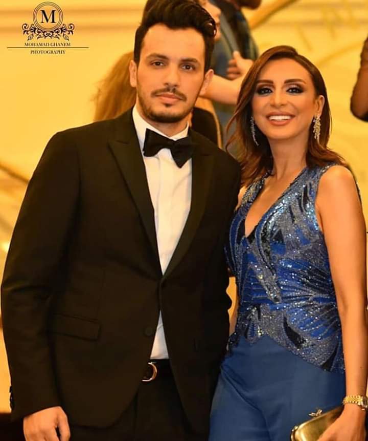 أنغام وزوجها