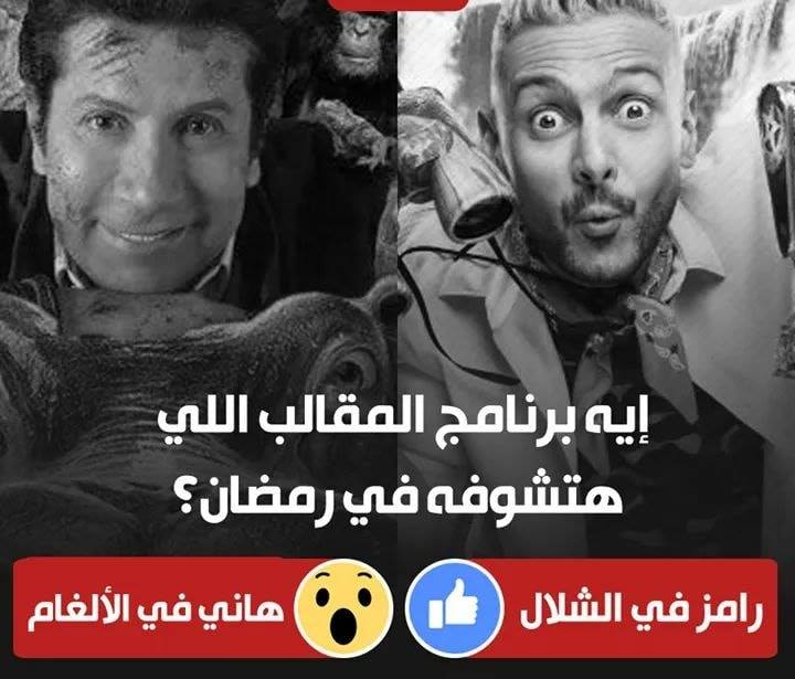 رامز جلال وهاني رمزي