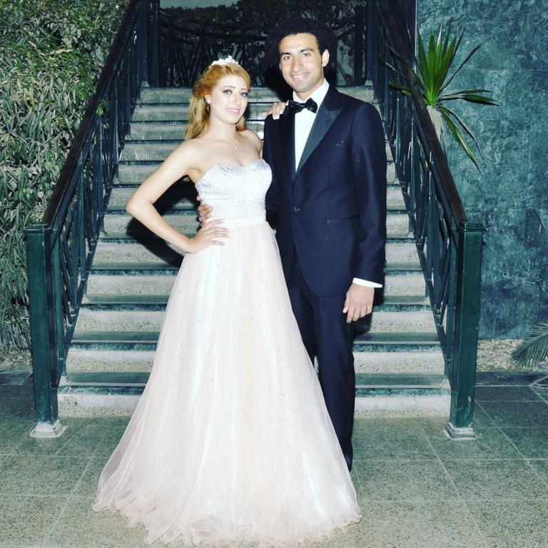 زفاف ندى محمود وعلي ربيع عام 2017