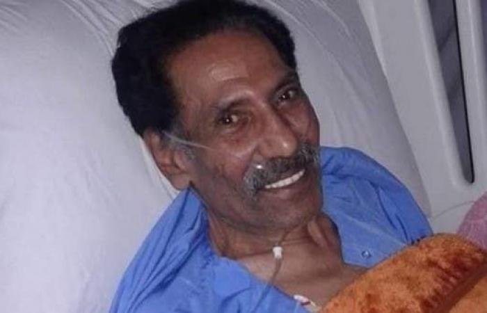 آخر صورة للفنان الراحل محمد أبو الوفا من داخل المستشفى