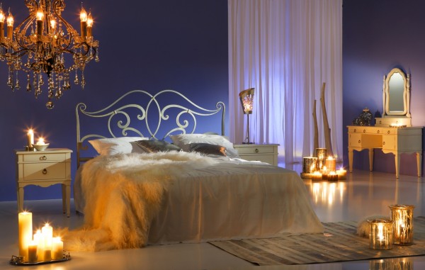 أشكال غرف نوم رومانسية مميزة