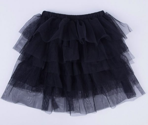 تنورة للأطفال باللون الأسود