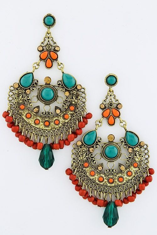 اشكال حلقان ذهب هندي 2019