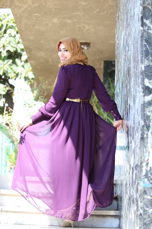 فساتين محجبات ستايل تركي 2019