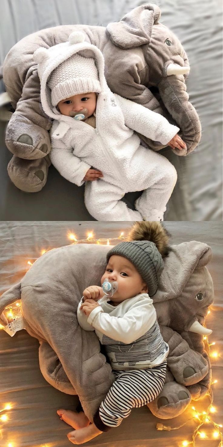 You and your little one will absolutely love this amazing Baby Elephant Pillow_ It also makes the perfect baby shower gift!