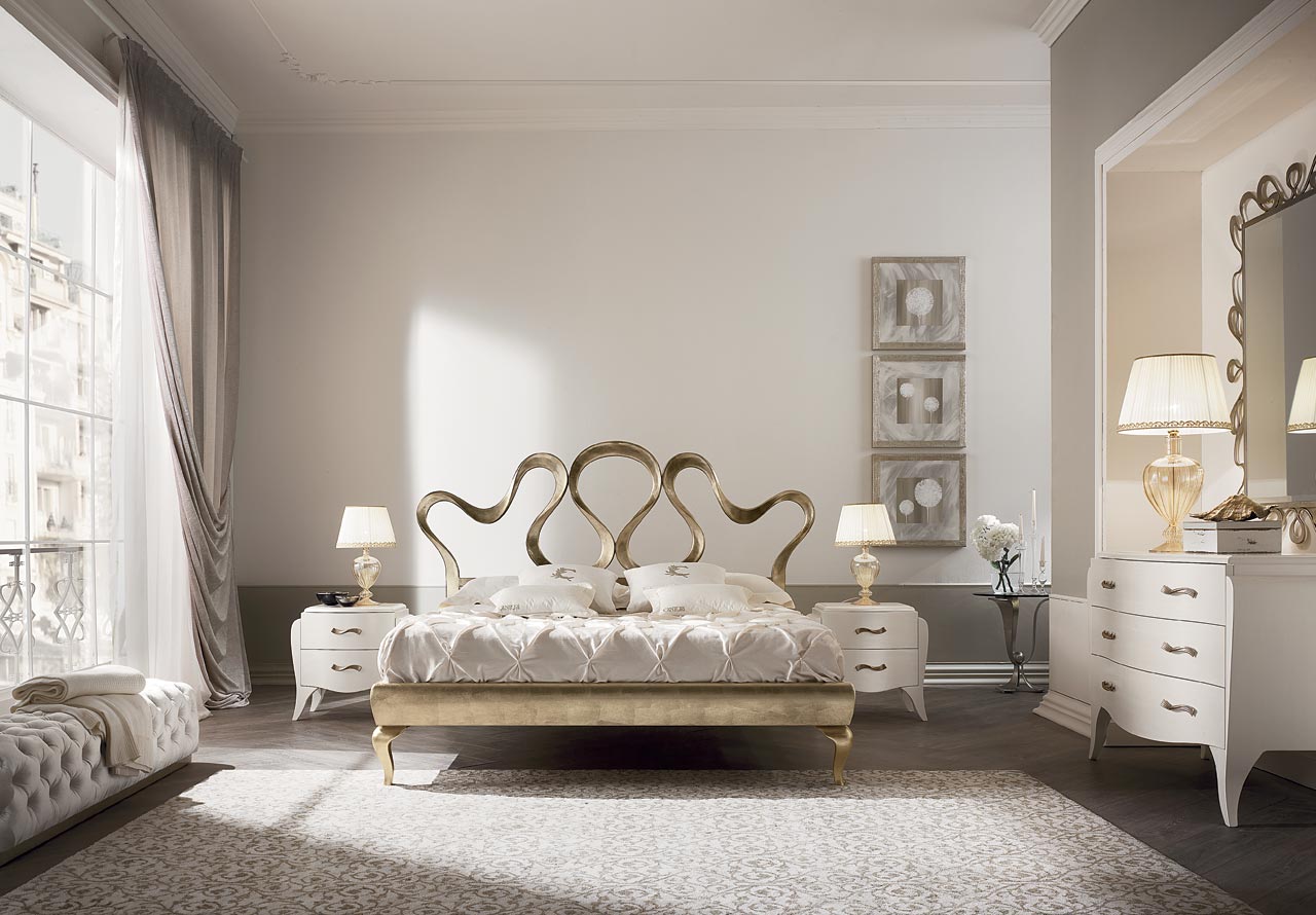 أجمل غرف النوم المودرن ذات الطابع الإيطالي