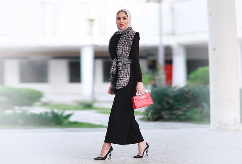 إطلالة انيقة للمحجبات