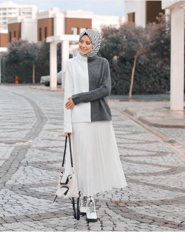 إطلالة رقيقة للمحجبات