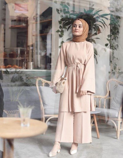 البنطلون الشارلستون للمحجبات أجمل صيحات الموضة لعام 2019