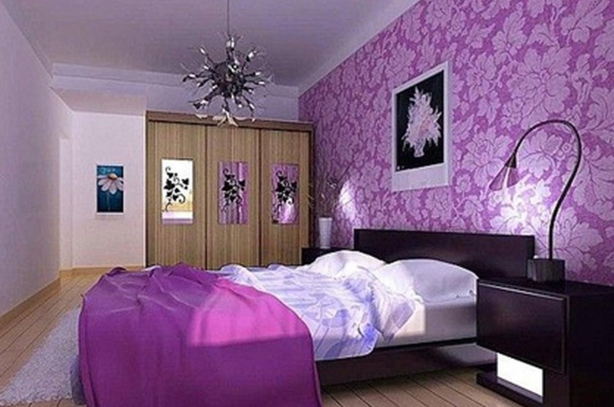 اللون البنفسجي يضفي طابعًا عصريًا لديكور غرف النوم