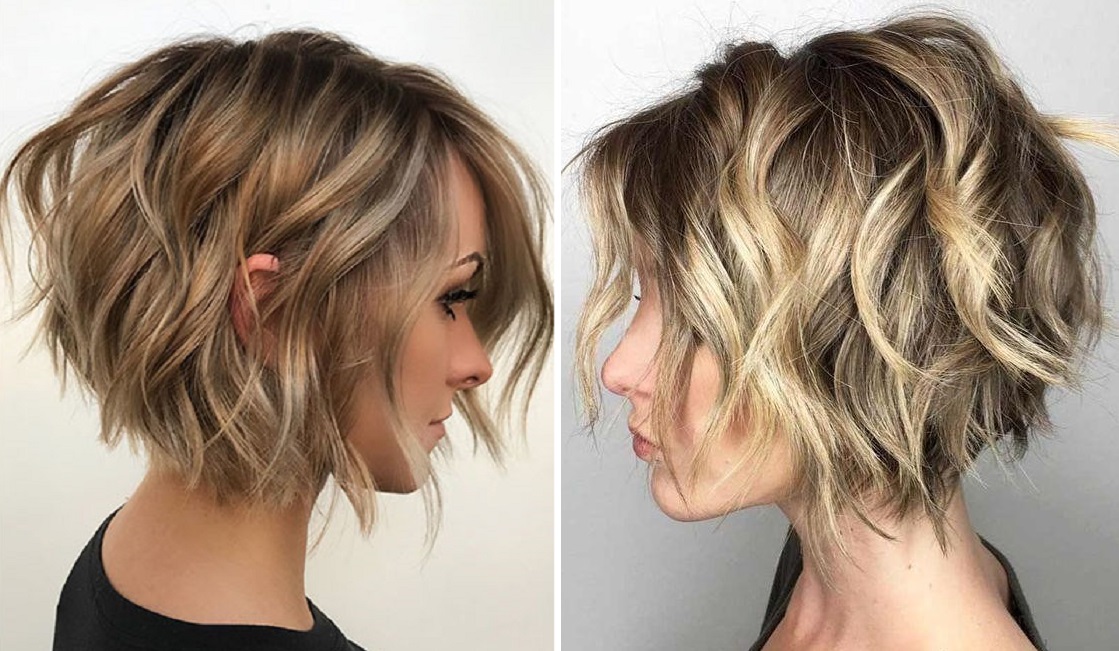 الوجه الطويل وقصة الشعر المتدرج القصير