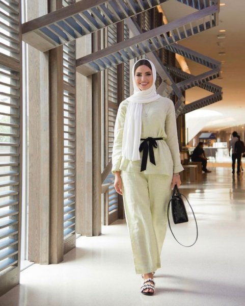 بنطلون-واسع-كلوش-مع -الحجاب-2019- (1)