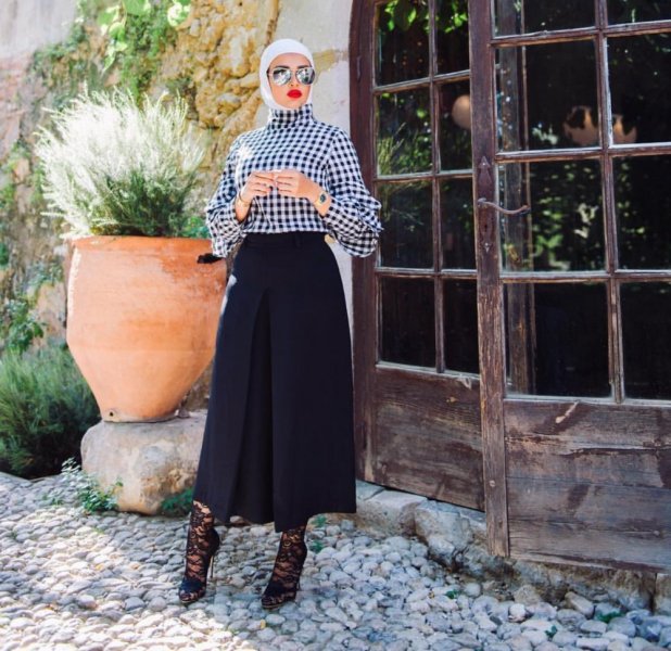 بنطلون-واسع-كلوش-مع -الحجاب-2019- (2)