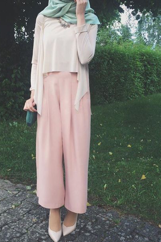 بنطلون-واسع-كلوش-مع -الحجاب-2019- (2)