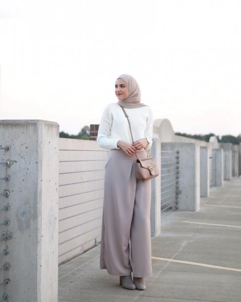 بنطلون-واسع-كلوش-مع -الحجاب-2019- (6)