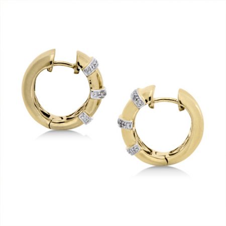 حلق ذهبي بتصميم مميز للأطفال