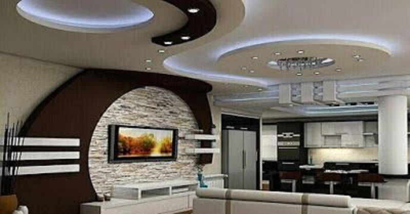 ديكورات-جبس-للتلفزيون-باللون-البني- (13)