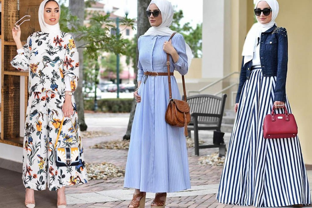 ملابس محجبات 2019 للعيد