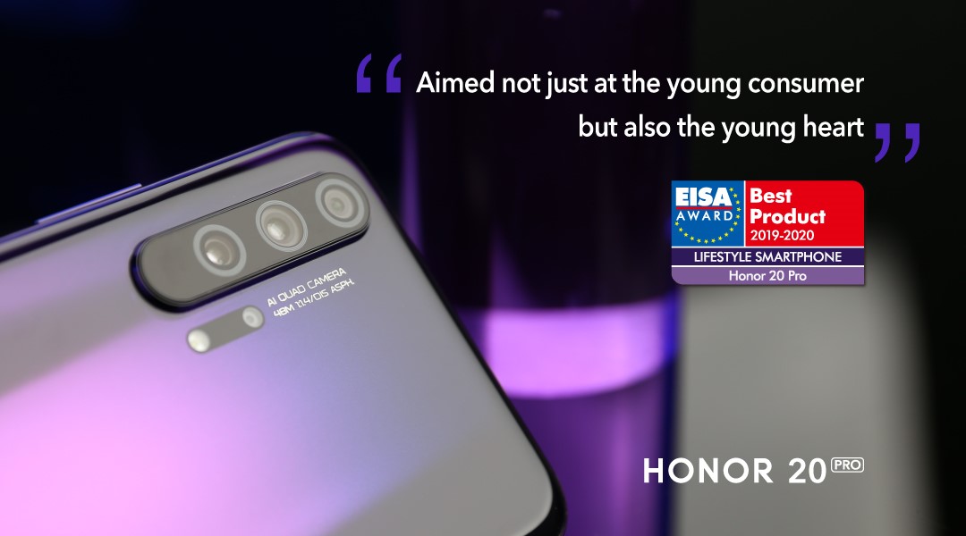 HONOR تفوز بجائزة جمعية التصوير والصوت الأوروبية