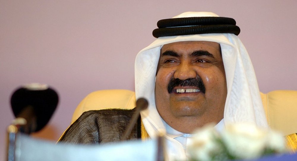 والد أمير قطر يشعل مواقع التواصل الاجتماعي بعد هذا الفيديو !