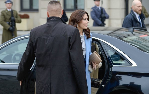 الأميرة ماري تزور بولندا بصحبة ولي عهد الدانمارك