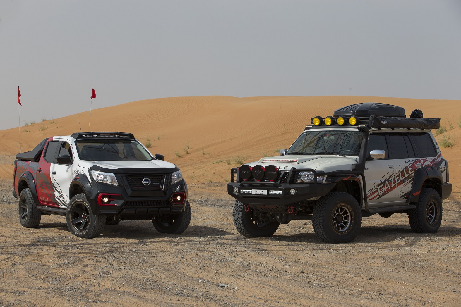 نيسان تكشف عن سيارتي غزال تمّ صنعهما خصيصاً لمنطقة الشرق الأوسط