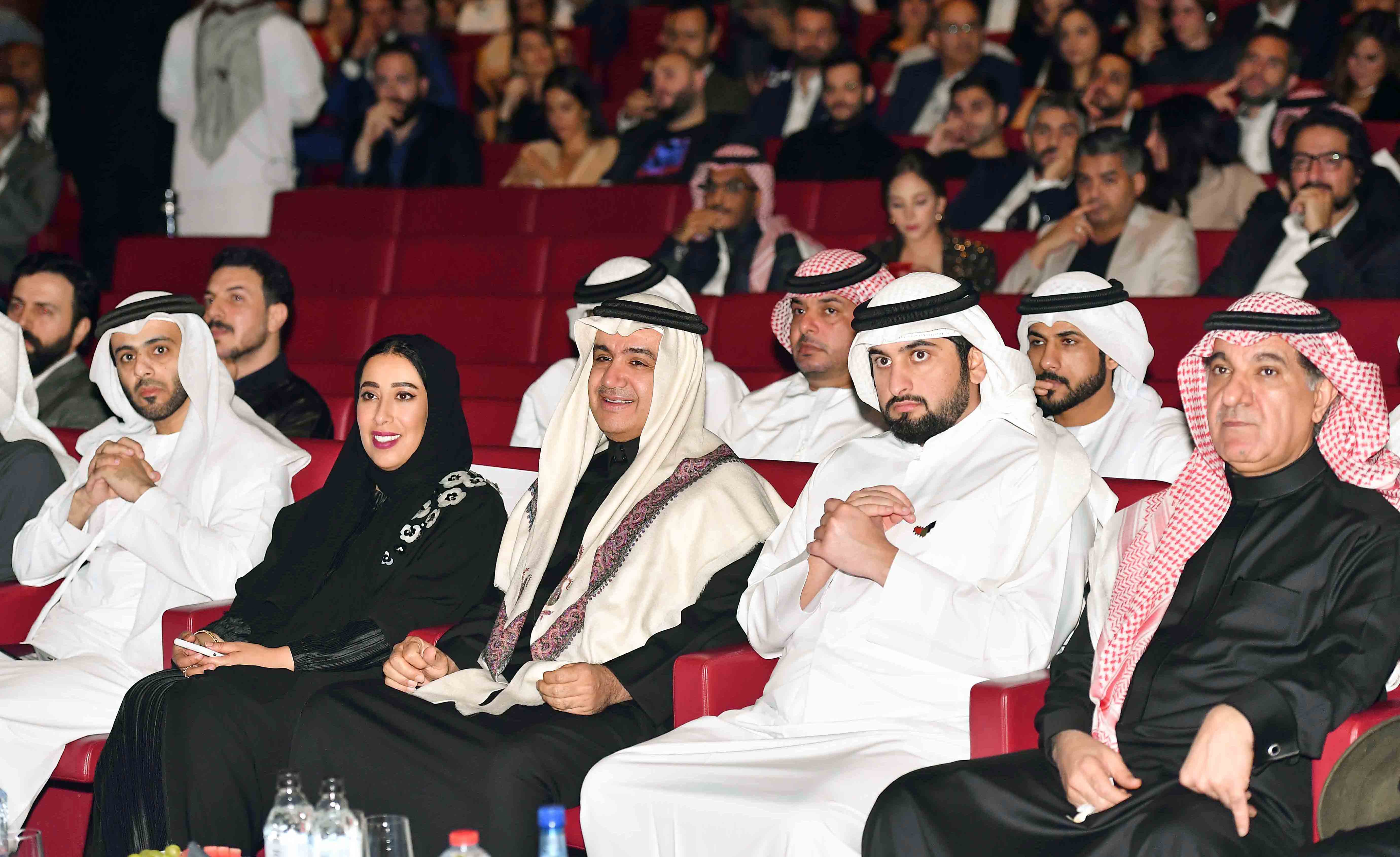 Shahid re-launch event - HH Sheikh Ahmad Bin Mohammed Bin Rashid Al Maktoum & Sheikh Walid Al Ibrahim, Turki Shabana & Mona Al Marri