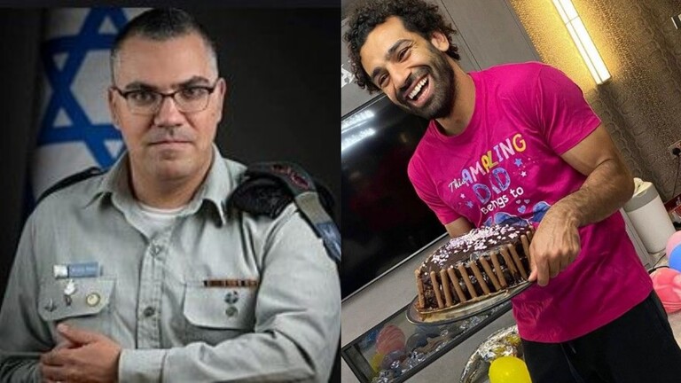 أفيخاي أدرعي يستفز محمد صلاح وعشاقه حول العالم