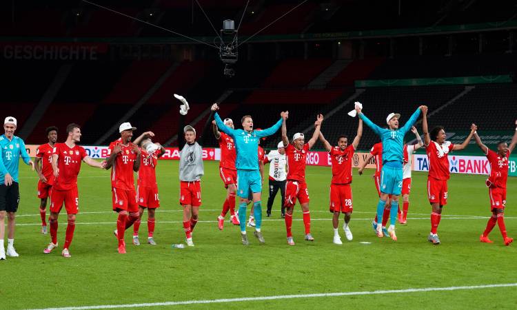 بايرن ميونخ يتوج بطلا للكأس الألماني لمرة الـ 20