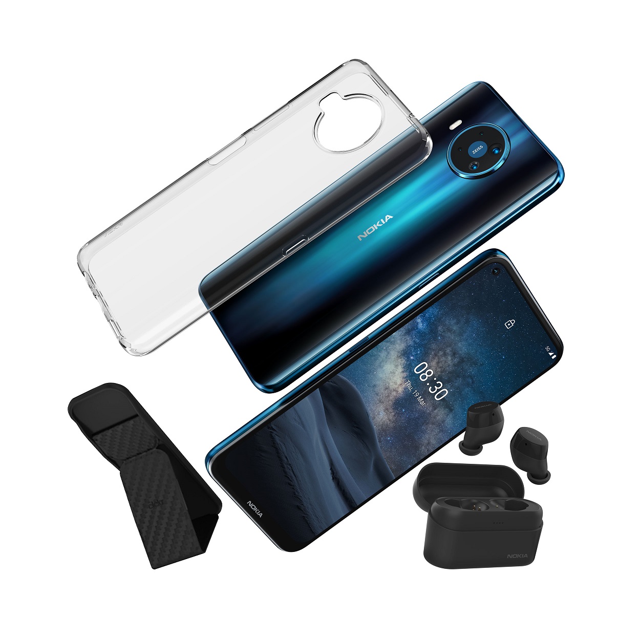 إطلاق هاتف نوكيا Nokia 8 3 المدعوم بشبكة الجيل الخامس في السعودية مشاهير