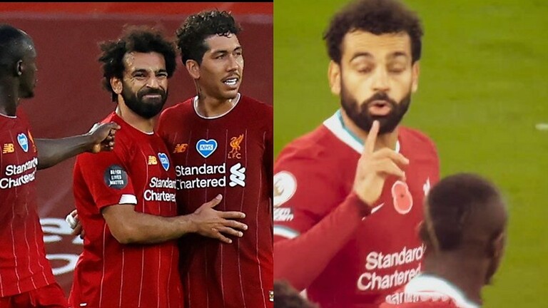 فيديو أزمة جديد بين صلاح وماني مهاجمي ليفربول