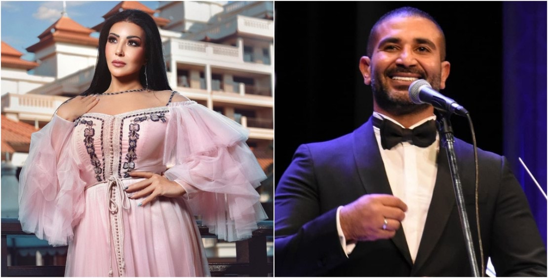 إلزام أحمد سعد بدفع 500 ألف جنيه لسمية الخشاب