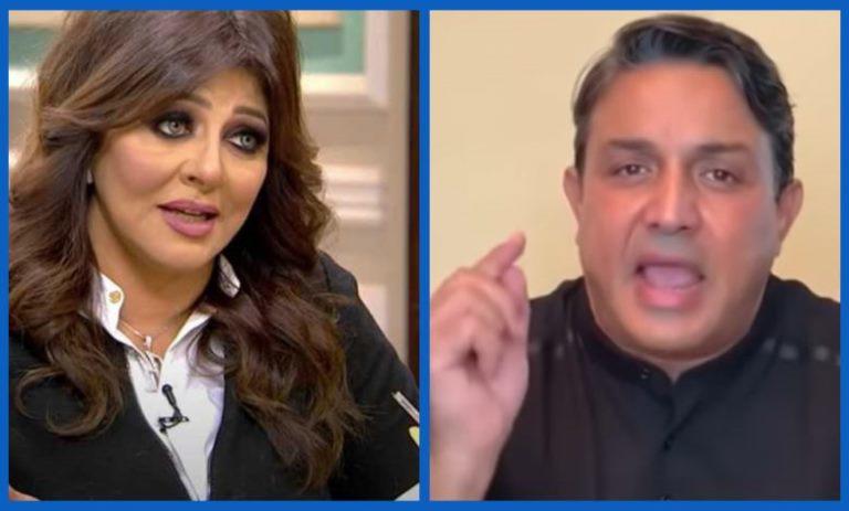 زوج هالة صدقي يطلقها في بث مباشر