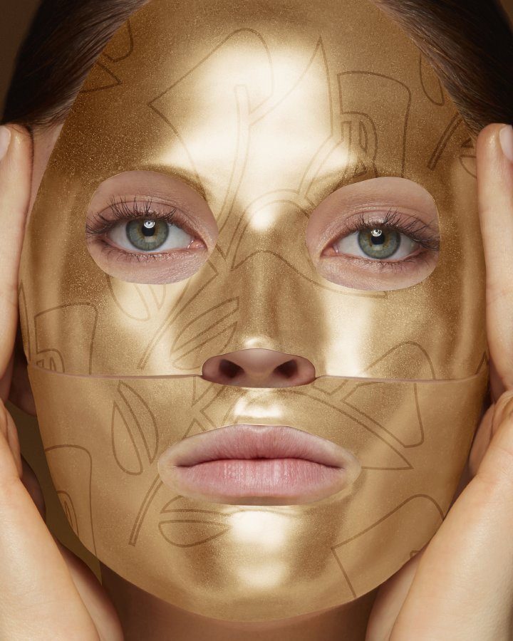 ماسك معزّز بالذهب عيار 24 قيراطاً لإشراقة ذهبية فورية من Lancôme