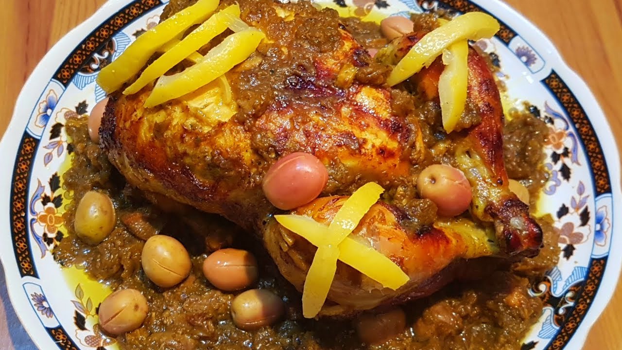 وصفات طبخ الدجاج بالطريقة المغربية