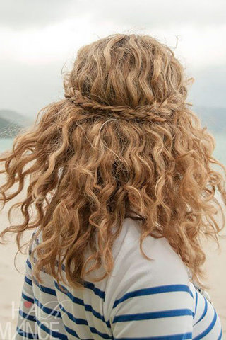 تسريحات شعر سهلة وسريعة