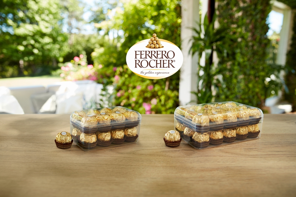 Ferrero تقدم علبا قابلة لإعادة التدوير لمجموعة Ferrero Rocher