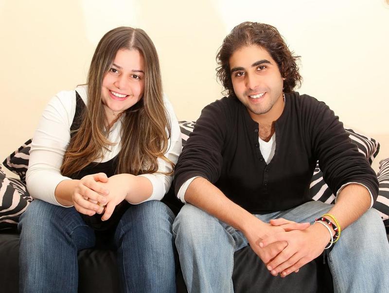 الراحل إياد داوود وسلمى صباحي